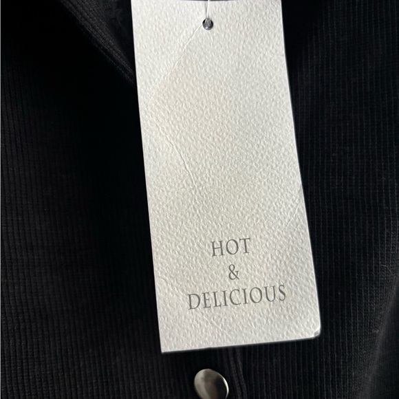 Black Button-Down Midi Dress - Picture 7 of 11